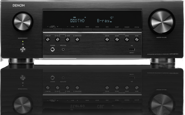 רסיבר 5.2 DENON דגם AVR-S670H