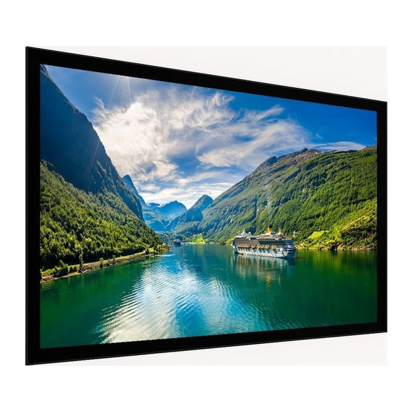 מסך הקרנה קבוע עם מסגרת בגודל 106 אינץ Jeason Screen