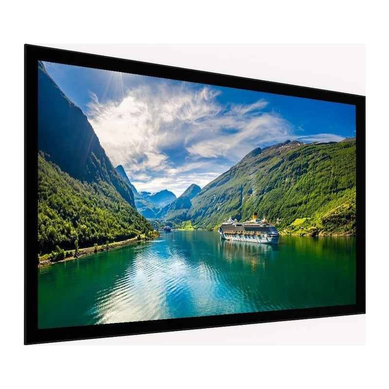 מסך הקרנה קבוע עם מסגרת בגודל 106 אינץ Jeason Screen