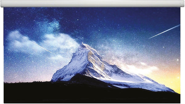 מסך הקרנה חשמלי BESTVISION Anatolia 194x104 ס"מ ללא מסגרת שחורה