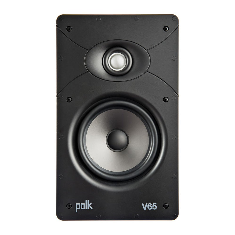 זוג רמקולים שקועים מלבניים POLK AUDIO דגם V65