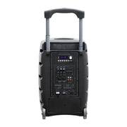 מערכת הגברה ניידת עם 2 מיקרופונים AIWA דגם TSUNAMI12