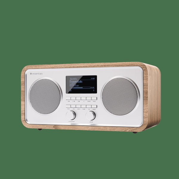 רדיו FM/DAB עם רמקול Essentials RADIO3 - אפר