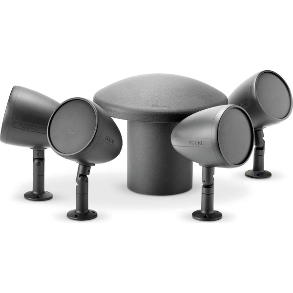 סט 4.1 לחוץ Focal Littora — 4 רמקולי OD Sat 5 + סאבוופר OD Sub 12
