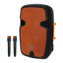 בידורית בלוטוס ניידת + זוג מיקרופונים Pure Acoustics דגם PMW4415
