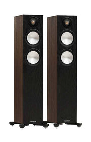 זוג רמקולים רצפתיים Monitor Audio דגם Bronze 300 7G (שחור)