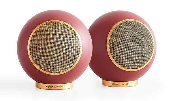 רמקול מדף Elipson דגם Planet L 80th Anniversary Gold Edition (Mars Lava)