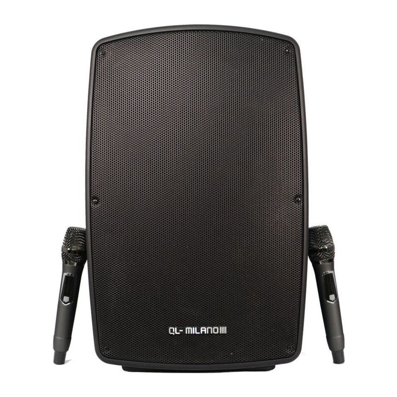 מערכת קריוקי ניידת כולל כיוון טונציה QL-MILANO QL1010 1000W