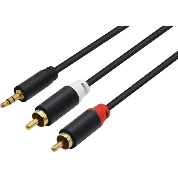 כבל מיני-ג'ק ל-2RCA EAZO EZ11150 (1.5 מ')