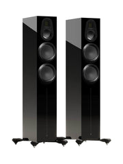 זוג רמקולים רצפתיים Monitor Audio דגם Gold 300 6G (שחור מבריק)