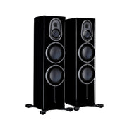 זוג רמקולים רצפתיים Monitor Audio דגם Platinum 300 3G (שחור מבריק)