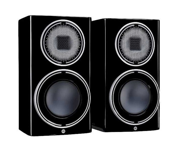 זוג רמקולים מדפיים Monitor Audio דגם Platinum 100 3G (שחור מבריק)