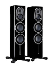 זוג רמקולים רצפתיים Monitor Audio דגם Platinum 200 3G (שחור מבריק)