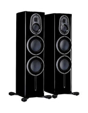 זוג רמקולים רצפתיים Monitor Audio דגם Platinum 300 3G (שחור מבריק)