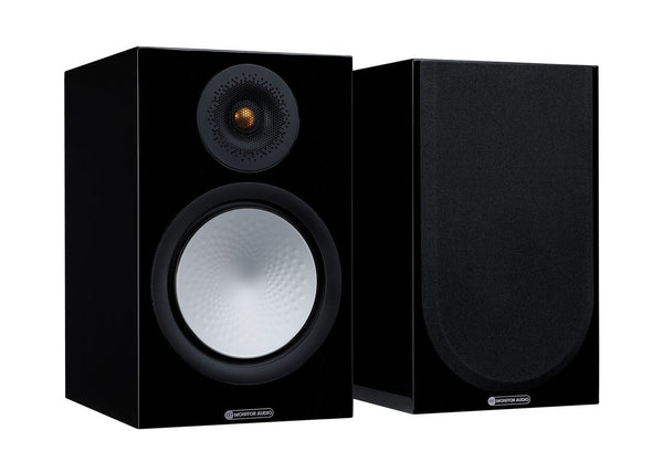 זוג רמקולים מדפיים Monitor Audio דגם Silver 100 7G (שחור מבריק)