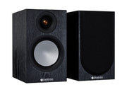 זוג רמקולים מדפיים Monitor Audio דגם Silver 50 7G (שחור מבריק)