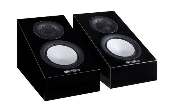 זוג רמקולי אטמוס Monitor Audio דגם Silver AMS 7G (שחור מבריק)